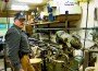 Gary Marbut with gear for making shooting-range targets Gary Marbut with gear for making shooting-range targets