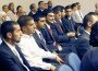 Muslim students accused of disrupting a UC Irvine speech by the Israeli ambassador to the United States await opening statements in their trial in Santa Ana. Muslim students accused of disrupting a UC Irvine speech by the Israeli ambassador to the United States await opening statements in their trial in Santa Ana.